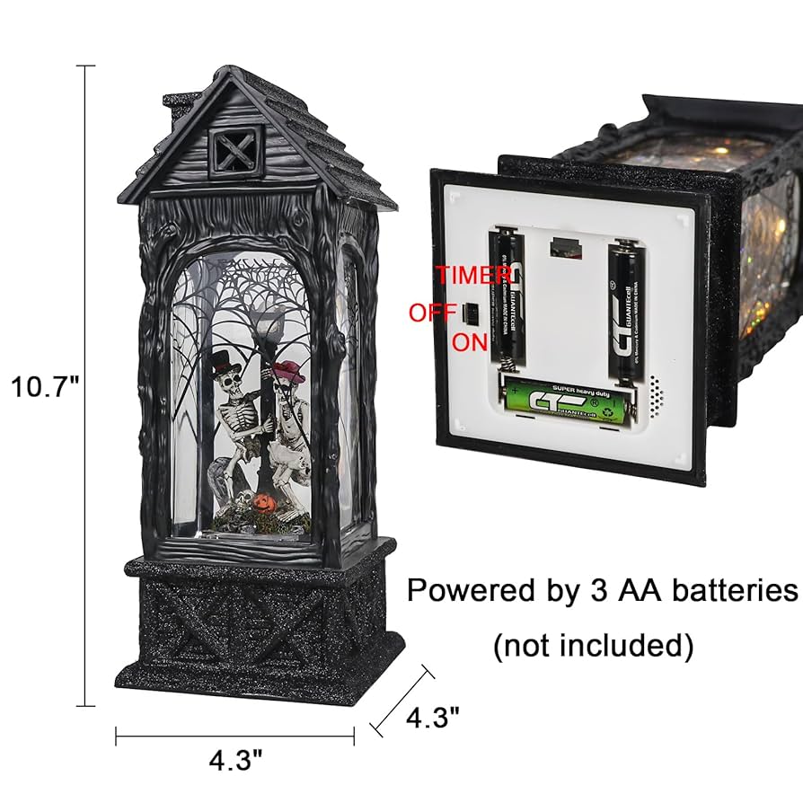 BIG APOLLO HALLOWEEN ver 展示品 Amazon.com: Wondise Halloween Projection Snow Globe with